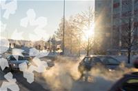 Kuva Rovaniemen liikenteestä. Kuvaaja Risto Viitanen.