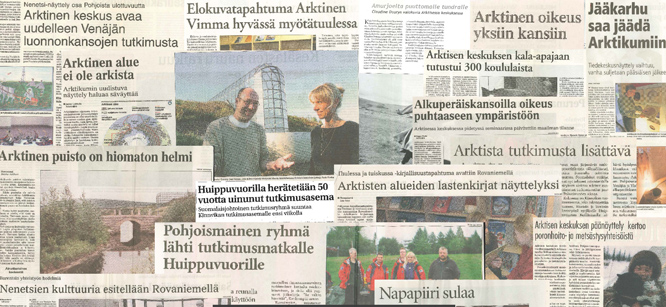 Arctic Centre in Media in 2000's