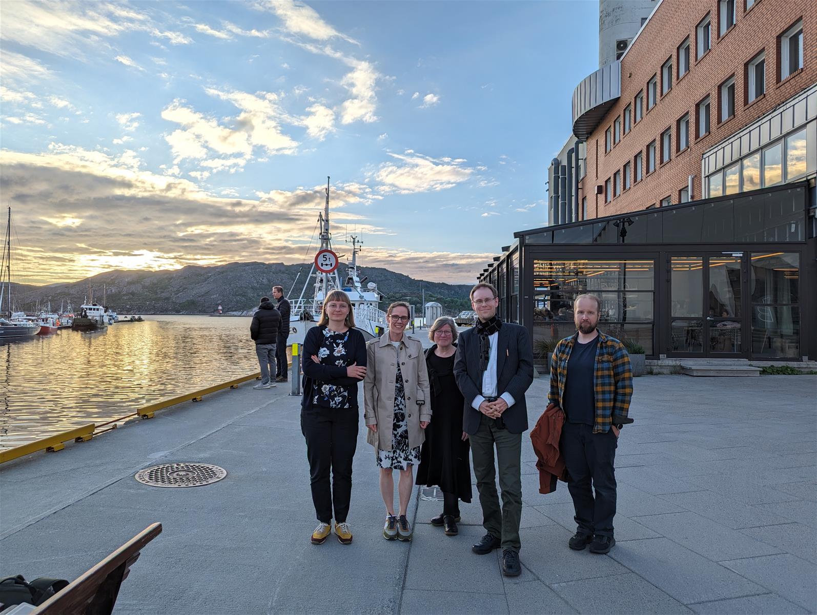 Työryhmä Arctic Congressissa Bodossa